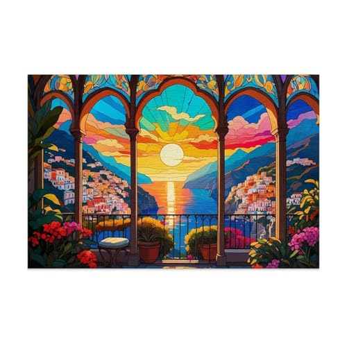 Puzzles für Erwachsene 520 Teile Sonnenaufgang Meer 52 x 38 cm Puzzle Erwachsene Klassische Puzzles Pädagogisches Spiel Impossible Herausforderung 520 Teile Puzzle Puzzles für Erwachsene 520 Teile Sonnenaufgang Meer 52 x 38 cm Puzzle Erwachsene Klassische Puzzles Pädagogisches Spiel Impossible Herausforderung 520 Teile Puzzle von Jiian