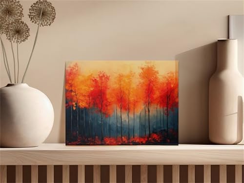 Puzzles für Erwachsene 70 Teile Aquarellbaum 20 x 15 cm Puzzle Erwachsene Klassische Puzzles Pädagogisches Spiel Impossible Herausforderung 70 Teile Puzzle von Jiian