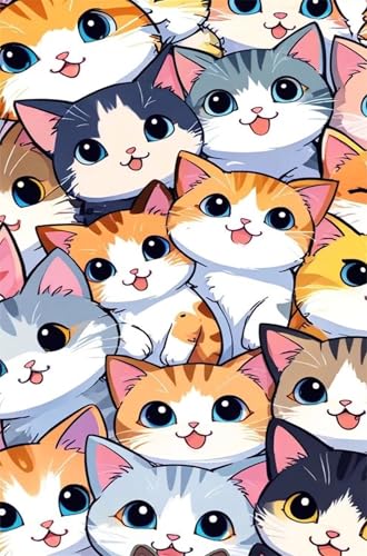Puzzles für Erwachsene 70 Teile Cartoon Katze 20 x 15 cm Puzzle Erwachsene Klassische Puzzles Pädagogisches Spiel Impossible Herausforderung 70 Teile Puzzle von Jiian