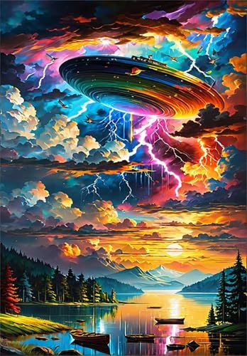 Puzzles für Erwachsene 70 Teile Fantasielandschaft 20 x 15 cm Puzzle Erwachsene Klassische Puzzles Pädagogisches Spiel Impossible Herausforderung 70 Teile Puzzle von Jiian