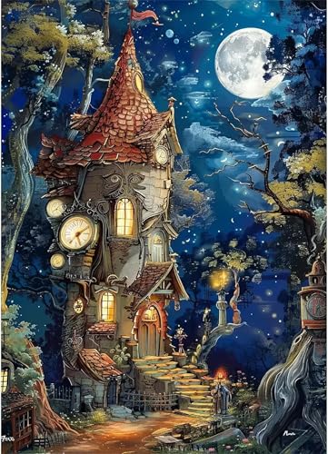 Puzzles für Erwachsene 70 Teile Mondbaumhaus 20 x 15 cm Puzzle Erwachsene Klassische Puzzles Pädagogisches Spiel Impossible Herausforderung 70 Teile Puzzle Puzzles für Erwachsene 70 Teile Mondbaumhaus 20 x 15 cm Puzzle Erwachsene Klassische Puzzles Pädagogisches Spiel Impossible Herausforderung 70 Teile Puzzle von Jiian