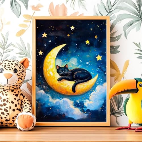 Puzzles für Erwachsene 70 Teile Mondkatze 20 x 15 cm Puzzle Erwachsene Klassische Puzzles Pädagogisches Spiel Impossible Herausforderung 70 Teile Puzzle Puzzles für Erwachsene 70 Teile Mondkatze 20 x 15 cm Puzzle Erwachsene Klassische Puzzles Pädagogisches Spiel Impossible Herausforderung 70 Teile Puzzle von Jiian