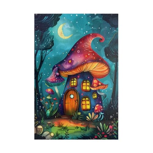 Puzzles für Erwachsene 70 Teile Mondpilzhaus 20 x 15 cm Puzzle Erwachsene Klassische Puzzles Pädagogisches Spiel Impossible Herausforderung 70 Teile Puzzle Puzzles für Erwachsene 70 Teile Mondpilzhaus 20 x 15 cm Puzzle Erwachsene Klassische Puzzles Pädagogisches Spiel Impossible Herausforderung 70 Teile Puzzle von Jiian
