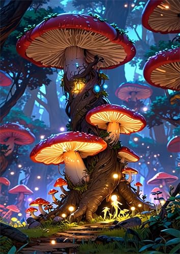 Puzzles für Erwachsene 70 Teile Pilzbaum 20 x 15 cm Puzzle Erwachsene Klassische Puzzles Pädagogisches Spiel Impossible Herausforderung 70 Teile Puzzle Puzzles für Erwachsene 70 Teile Pilzbaum 20 x 15 cm Puzzle Erwachsene Klassische Puzzles Pädagogisches Spiel Impossible Herausforderung 70 Teile Puzzle von Jiian
