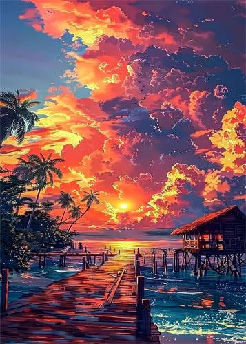Puzzles für Erwachsene 70 Teile Sonnenuntergangsbrücke 20 x 15 cm Puzzle Erwachsene Klassische Puzzles Pädagogisches Spiel Impossible Herausforderung 70 Teile Puzzle Puzzles für Erwachsene 70 Teile Sonnenuntergangsbrücke 20 x 15 cm Puzzle Erwachsene Klassische Puzzles Pädagogisches Spiel Impossible Herausforderung 70 Teile Puzzle von Jiian