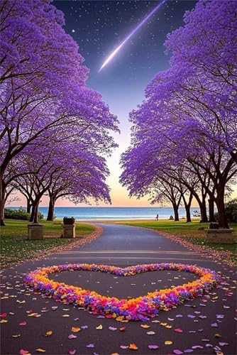 Puzzles für Erwachsene 70 Teile Straßenbaum 20 x 15 cm Puzzle Erwachsene Klassische Puzzles Pädagogisches Spiel Impossible Herausforderung 70 Teile Puzzle von Jiian