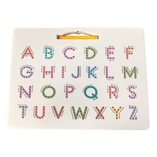 Jiimhte Magnetische Nachfahrtafel,Alphabet Lernspielzeug Doppelseitig - Lernbrett Für Kleinkinder Mit Sinnesanregung Homeschool Kindergarten & Vorschule Kinderspielzeug Jiimhte Magnetische Nachfahrtafel,Alphabet Lernspielzeug Doppelseitig - Lernbrett Für Kleinkinder Mit Sinnesanregung Homeschool Kindergarten & Vorschule Kinderspielzeug von Jiimhte