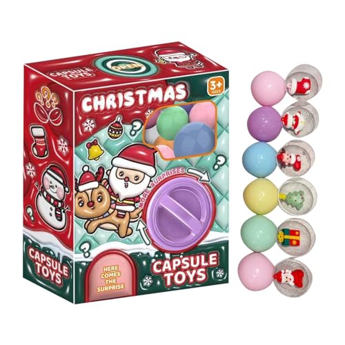 Verkaufsautomat, Egg Twisting Machine Toy, Twist Egg Machine Toy Klauenmaschine, Spielzeug-Eierklauenmaschine, Weihnachtsspielzeug Automat Mit 6 Weihnachtsspielzeugen Verkaufsautomat, Egg Twisting Machine Toy, Twist Egg Machine Toy Klauenmaschine, Spielzeug-Eierklauenmaschine, Weihnachtsspielzeug Automat Mit 6 Weihnachtsspielzeugen von Jiimhte