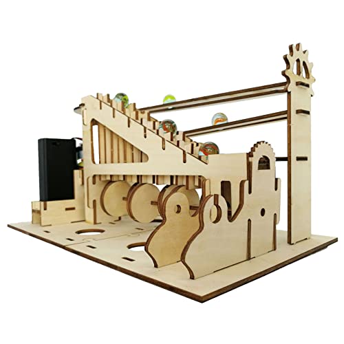 Jiklophg Lauf Mechanische Trittleiter Mach Es Selbst Puzzle Leiter Modell BAU Kits Spielzeug Geschenk für Kinder von Jiklophg