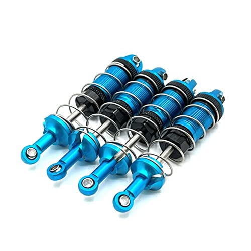 Jiklophg Metall StoßDäMpfer ÖLdäMpfer Vorne und Hinten für 104072 1/10 RC Car Upgrades Teile ZubehöR,Blau von Jiklophg