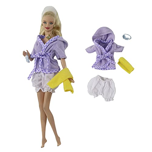 Jilibaba Puppe Kleidung Mantel Tops Hosen Casual Anzug Kostüm Outfits Zubehör für 1/6 SD Puppe 11" 30cm Mädchen Puppe Kinder Geschenk Spielzeug #2 von Jilibaba