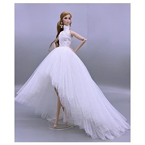 Jilibaba Puppenkleidung, Farbverlauf, Spitze, Anhänger, Abendkleid, Kostüm, Outfits, Zubehör für 1/6 SD-Puppe, 27,9 cm, 30 cm, Mädchen, Puppe, Kinder, Geschenk, Spielzeug, Weiß Jilibaba Puppenkleidung, Farbverlauf, Spitze, Anhänger, Abendkleid, Kostüm, Outfits, Zubehör für 1/6 SD-Puppe, 27,9 cm, 30 cm, Mädchen, Puppe, Kinder, Geschenk, Spielzeug, Weiß von Jilibaba