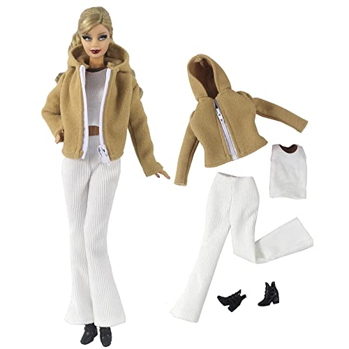 Jilibaba Puppenkleidung, Herbstmantel, Jacke, Tops, Hose, lässiger Anzug, Kostüm, Outfits, Zubehör für 1/6 SD-Puppe, 27,9 cm, 30 cm, Mädchenpuppe, Kindergeschenk, Spielzeug #5 Jilibaba Puppenkleidung, Herbstmantel, Jacke, Tops, Hose, lässiger Anzug, Kostüm, Outfits, Zubehör für 1/6 SD-Puppe, 27,9 cm, 30 cm, Mädchenpuppe, Kindergeschenk, Spielzeug #5 von Jilibaba