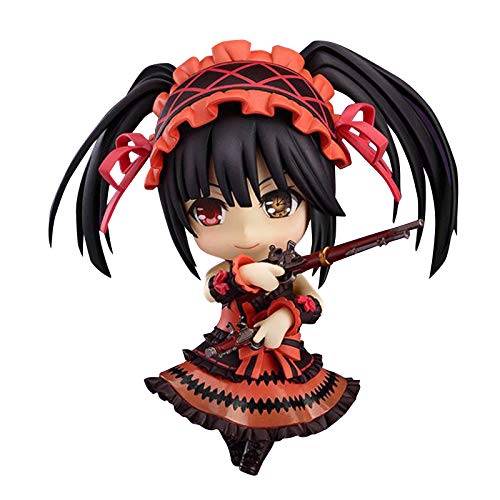 Jilijia Date A Live Anime Figur Tokisaki Kurumi/Einsiedler Yoshino Change Face Q Version Actionfigur Charakter Modell Statue von Jilijia