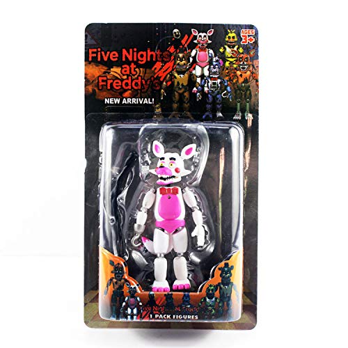 FNAF Figure Set Schwester Location Action Figure Statue Lustige Zeit Albtraum Bonnie Foxy Modell Schreibtisch Dekor von Jilijia