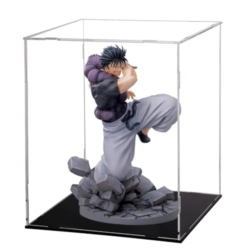 Fushiguro Toji Figur JJK Anime Manga Statue Transparente Actionfiguren mit Acryl-Vitrine Desktop Modell Ornamente Sammlung von Jilijia