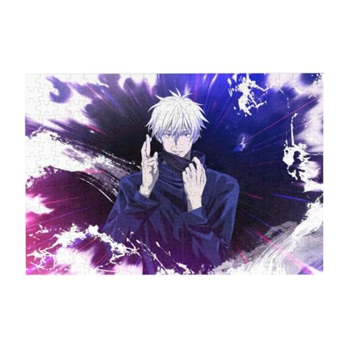 JJK Gojo Satoru Puzzle Beliebtes Anime Geto Suguru DIY Holz Caroon Jigsaw 500 Stück Itadori Yuuji Figur Puzzles für Erwachsene Kinder Familienspiel JJK Gojo Satoru Puzzle Beliebtes Anime Geto Suguru DIY Holz Caroon Jigsaw 500 Stück Itadori Yuuji Figur Puzzles für Erwachsene Kinder Familienspiel von Jilijia