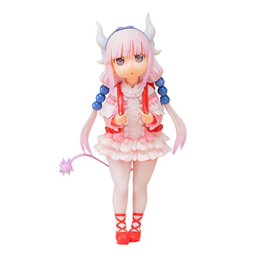 Jilijia 18 cm Anime Miss Kobayashi 's Dragon Maid Kanna Kamui Actionfigur Anime Puppe Statue Modellfigur Home Desktop Dekoration von Jilijia