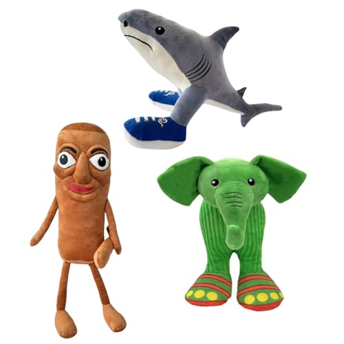 Jilijia 3 Stück Tung Tung Tung Sahur Figur Kissen Hirnrot Tiere Tralalelo Tralala weich gefülltes Umarmungskissen Cartoon Heimdekoration Kissen Jilijia 3 Stück Tung Tung Tung Sahur Figur Kissen Hirnrot Tiere Tralalelo Tralala weich gefülltes Umarmungskissen Cartoon Heimdekoration Kissen von Jilijia