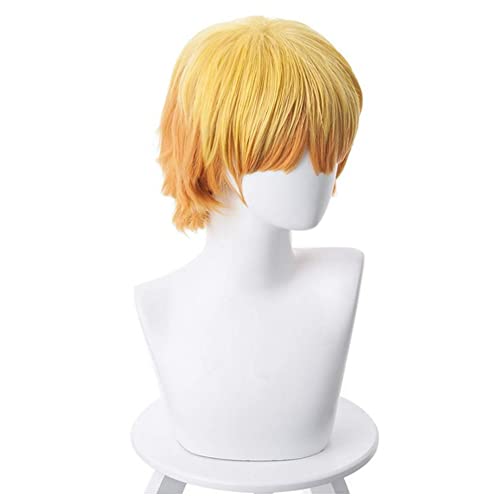 Jilijia Agatsuma Zenitsu/Kamado Tanjiro Cosplay Kostüm Anime Kimetsu no Yaiba Cosplay Kimono Outfits Komplettes Set Halloween Kostüm für Erwachsene Herren Jilijia Agatsuma Zenitsu/Kamado Tanjiro Cosplay Kostüm Anime Kimetsu no Yaiba Cosplay Kimono Outfits Komplettes Set Halloween Kostüm für Erwachsene Herren von Jilijia