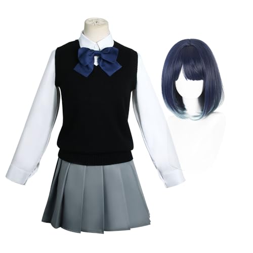 Jilijia Akane Kurokawa Cosplay-Kostüm, Oshi no Ko Anime, Schuluniform, Outfit, Anzug, Halloween, Kostüm, Party Jilijia Akane Kurokawa Cosplay-Kostüm, Oshi no Ko Anime, Schuluniform, Outfit, Anzug, Halloween, Kostüm, Party von Jilijia