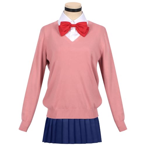 Jilijia Anime Ayase Momo Cosplay Kostüm Komplettes Set Cartoon Halloween Outfits Karneval Cosplay Schuluniform Matrosenanzug von Jilijia