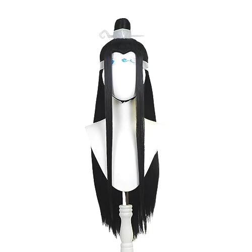 Jilijia Anime-Cosplay-Kostüm, komplettes Set, Wei Wuxian/Lan Wangji, Halloween-Outfits, dämonische Kultivierung, Anime, Cosplay, Antik-Kostüm, Hanfu mit Perücke von Jilijia