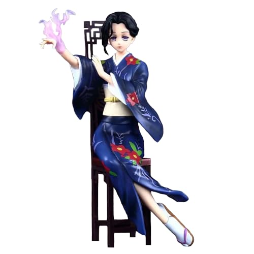 Jilijia Anime Figur Statue - Tamayo Action Figur Kimono Sitzen Szene Modell PVC Cartoon Charakter Modell Desktop Dekoration Geschenk für Fans von Jilijia