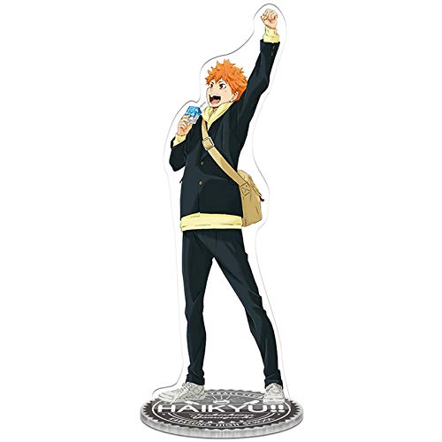 Jilijia Anime Haikyuu Figur Acryl Display Ständer Figur 8,3 (21 cm doppelseitig, durchsichtig) Schreibtisch Dekoration Ständer Miniatur Actionfigur Dekoration von Jilijia