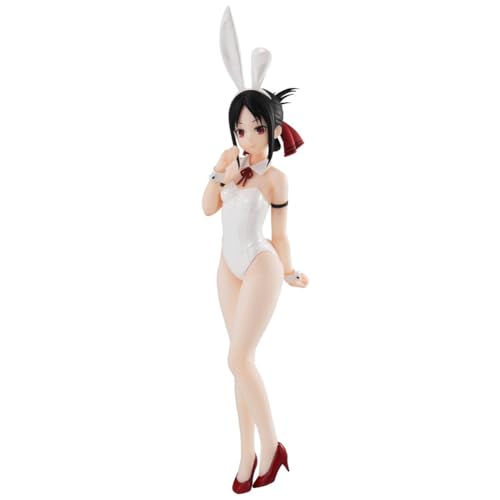 Jilijia Anime Kaguya-Sama Love Is War Figur Shinomiya Kaguya Actionfigur 29 cm PVC Weiß Seide Bunny Girl Modell Home Desktop Ornamente Geschenke von Jilijia