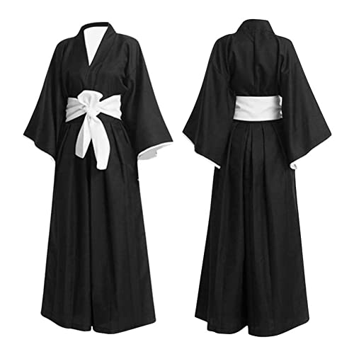 Jilijia Anime Kurosaki Ichigo/Kuchiki Rukia Cosplay Kostüm Japanische Samurai Kimono Outfits Halloween Karneval Anzug Cosplay Kostüm Jilijia Anime Kurosaki Ichigo/Kuchiki Rukia Cosplay Kostüm Japanische Samurai Kimono Outfits Halloween Karneval Anzug Cosplay Kostüm von Jilijia