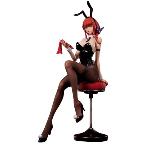 Jilijia Anime Makima Figur 45 cm Rotes Haar Schwarzes Seiden Bunny Girl Action Figur Makima Sitzende Position Modell PVC Statue Anime Sammlung Geschenk Jilijia Anime Makima Figur 45 cm Rotes Haar Schwarzes Seiden Bunny Girl Action Figur Makima Sitzende Position Modell PVC Statue Anime Sammlung Geschenk von Jilijia