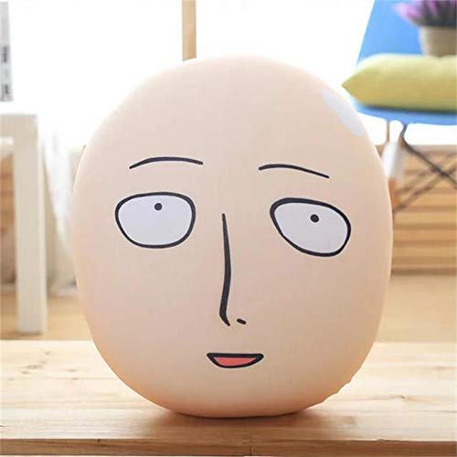 Jilijia Anime ONE PUNCH-MAN Stofftier Saitama Plüschpuppe Wütende Version Plüschfigur Kissen Dekoration Spielzeug Plüschfigur Spielzeug Geschenke für Kinder Anime Fans von Jilijia