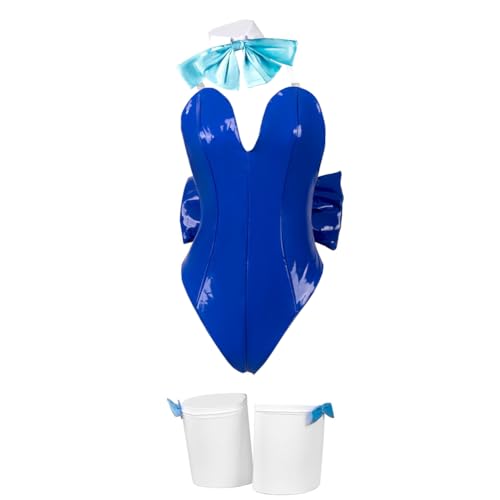 Jilijia Asuma Toki Cosplay-Kostüm, Anime, Damen, Hasenkostüm, Halloween, Cosplay, blauer Body, Rollenspiel-Uniform, komplettes Set von Jilijia