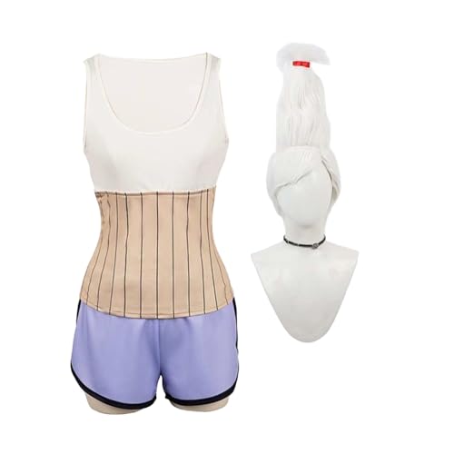 Jilijia Ayase Momo Oma Cosplay Kostüm Outfits Anime Rollenspiel Dress Up Komplettes Set Comic Con-Kostüme für Frauen Halloween Party Performance von Jilijia
