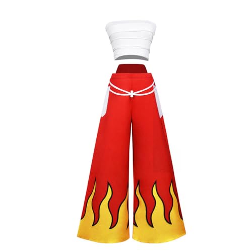 Jilijia Fairy Tail Cosplay Kostüm Erza Scarlet Dress Halloween Outfit Rolle Cosplay Verkleidung von Jilijia