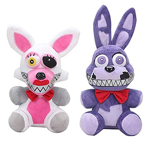 Jilijia Five Night fre-d-d-y plush: Sister Location - Funtime Fre-ddy bonnie plush and golden Fre-ddy plush Collectible Plush 3pcs von Jilijia