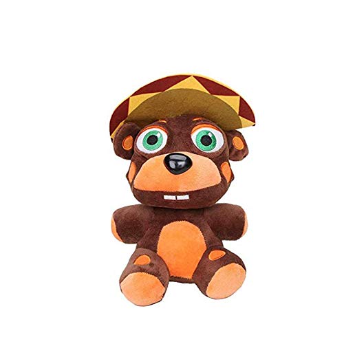 Jilijia Five Nights Game Puppe El Chip Plüschpuppe FNAF 33 Stil Plüschtier für Kinder und Fans Geburtstagsgeschenk von Jilijia