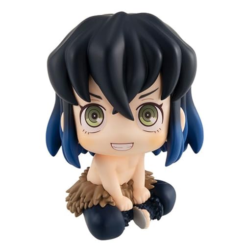 Jilijia Hashibira Inosuke Figur Modell Anime Kimetsu no Yaiba Mini Figuren PVC Statue Sammelfigur Desktop Dekoration Geschenke von Jilijia