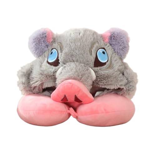Jilijia Hashibira Inosuke Plüsch-Tiermütze, Ohrbewegliche Jumping-Mütze, niedliches Anime-Cosplay-Kostüm für Halloween, Männer und Frauen, Weihnachten, Geburtstagsgeschenk Jilijia Hashibira Inosuke Plüsch-Tiermütze, Ohrbewegliche Jumping-Mütze, niedliches Anime-Cosplay-Kostüm für Halloween, Männer und Frauen, Weihnachten, Geburtstagsgeschenk von Jilijia