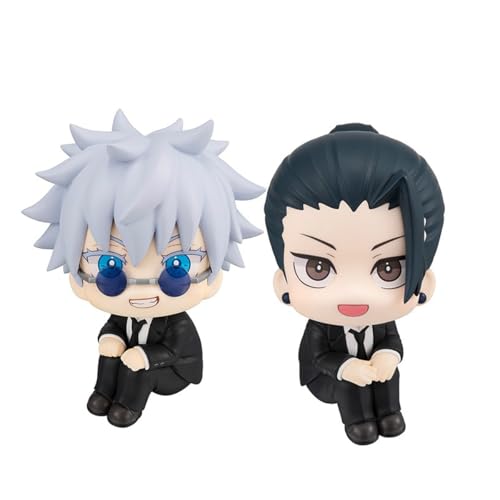 Jilijia JJK Look Up Figur 3.93inch Geto Suguru/Gojo Satoru Figur Anime Action Figur Nettes Mini Modell PVC JJK Statue Home Car Dekoration Jilijia JJK Look Up Figur 3.93inch Geto Suguru/Gojo Satoru Figur Anime Action Figur Nettes Mini Modell PVC JJK Statue Home Car Dekoration von Jilijia