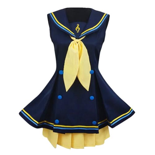 Jilijia Kagamine Rin/Len Cosplay-Kostüm, japanische Anime-Uniform, Matrosenkleid, Halloween-Outfit für Damen und Herren von Jilijia