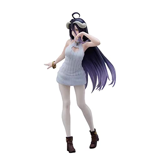 Jilijia Overlord Figur Albedo Pullover Version Figur Anime Statue PVC Action Figur Modell Spielzeug Puppe Sammlerstück Home Decor Geschenk von Jilijia