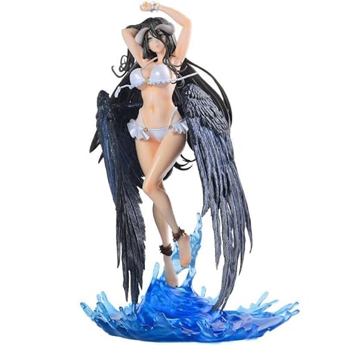 Jilijia Overlord Figure Albedo Action Figure PVC 32CM Swimsuit Figurine Statue Model Collection Ornaments Desktop Decoration Gifts von Jilijia