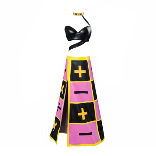 Jilijia Trish Una Cosplay Kostüm Anime Uniform Komplettes Set für Frauen Halloween Karneval Verkleidung Outfit von Jilijia