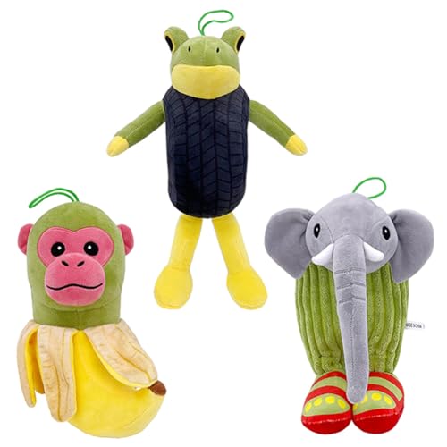 Jilijia Tung-Tung-Sahur-Figur-Kissen, Hirnrottiere, Tralalelo, Tralalalala, weich, gefüllt, für Zuhause, Sofa, Dekoration, 3 Stück Jilijia Tung-Tung-Sahur-Figur-Kissen, Hirnrottiere, Tralalelo, Tralalalala, weich, gefüllt, für Zuhause, Sofa, Dekoration, 3 Stück von Jilijia