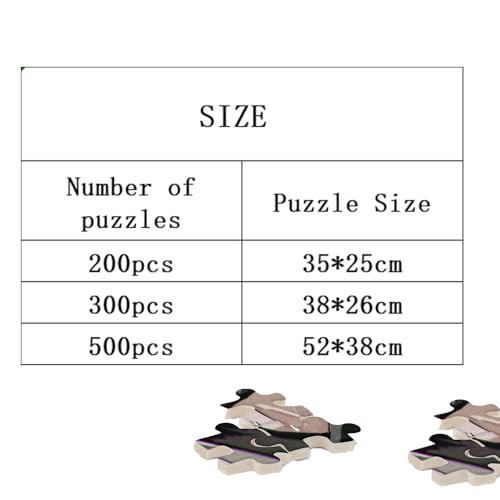 Okarun Jigsaw Anime DIY Jigsaw Figure Ayase Momo/Shiratori Aira/Turbo Granny Manga Theme 300 Piece Cartoon Jigsaws for Adults Decompression Game von Jilijia