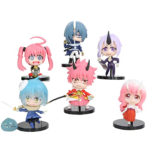 That Time I Got Reincarnated as a Slime Figure Set Rimuru.Tempest Figure Satnd Benimaru Action Figure Model Milim.Nava Figurine Home Ornaments von Jilijia