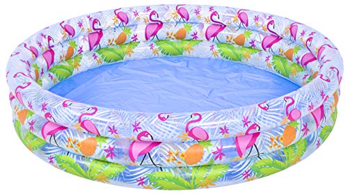 Jilong 57158 Flamingo 3 Ring fenicotteri Aufblasbarer Pool für Kinder, Mehrfarbig Jilong 57158 Flamingo 3 Ring fenicotteri Aufblasbarer Pool für Kinder, Mehrfarbig von Jilong