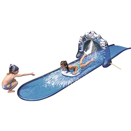 Jilong Ice Breaker Water Slide 500x95 cm Wasserrutschbahn mit Surfboard Wasserrutsche Wasserbahn Rutschbahn inkl. Wassersprüher Sprühfunktion zum Anschluß an Gartenschlauch Jilong Ice Breaker Water Slide 500x95 cm Wasserrutschbahn mit Surfboard Wasserrutsche Wasserbahn Rutschbahn inkl. Wassersprüher Sprühfunktion zum Anschluß an Gartenschlauch von Jilong